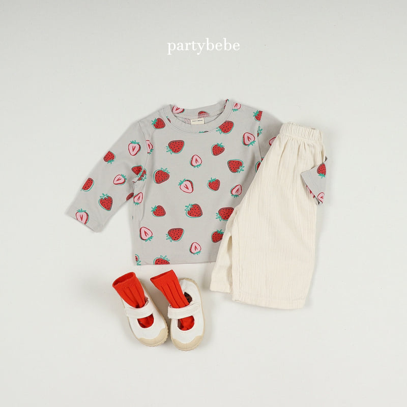 Party Kids - Korean Baby Fashion - #babylifestyle - Berry Pop Tee - 6