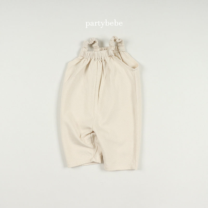 Party Kids - Korean Baby Fashion - #babylifestyle - Cottage Overalls - 3