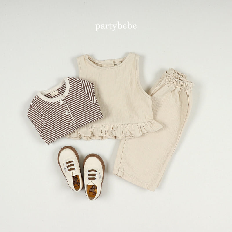 Party Kids - Korean Baby Fashion - #babylifestyle - Choco Set - 12