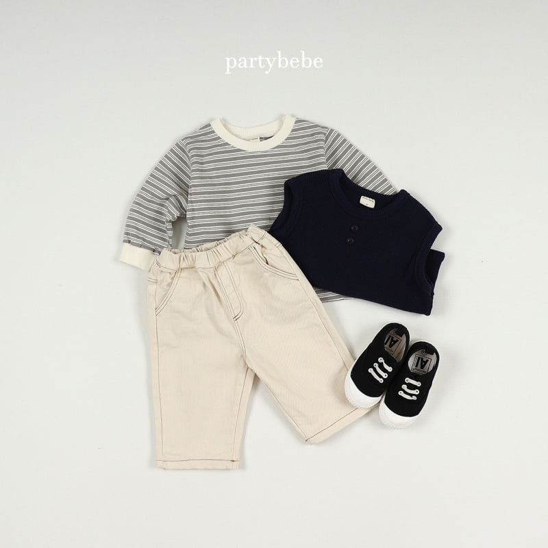 Party Kids - Korean Baby Fashion - #babyoninstagram - Stitch Pants - 8