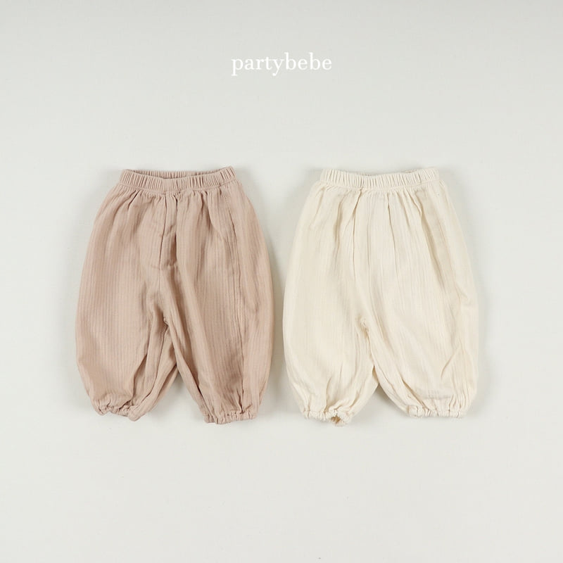 Party Kids - Korean Baby Fashion - #babyoninstagram - Fuzzy Sausage Pants
