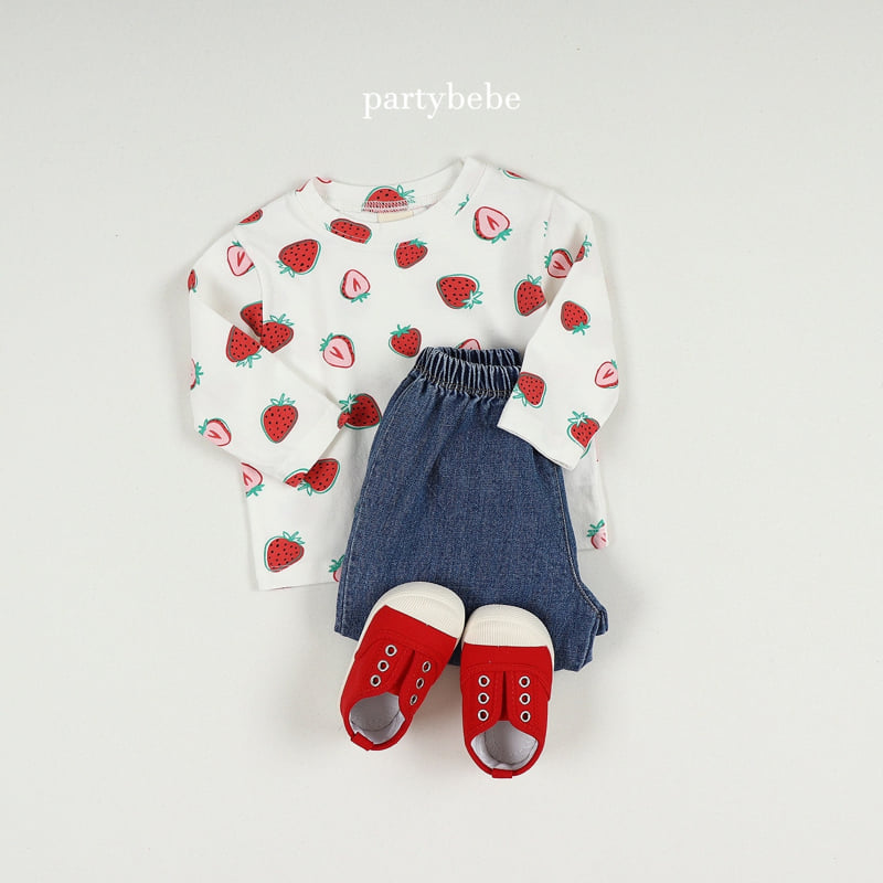 Party Kids - Korean Baby Fashion - #babyootd - Berry Pop Tee - 8