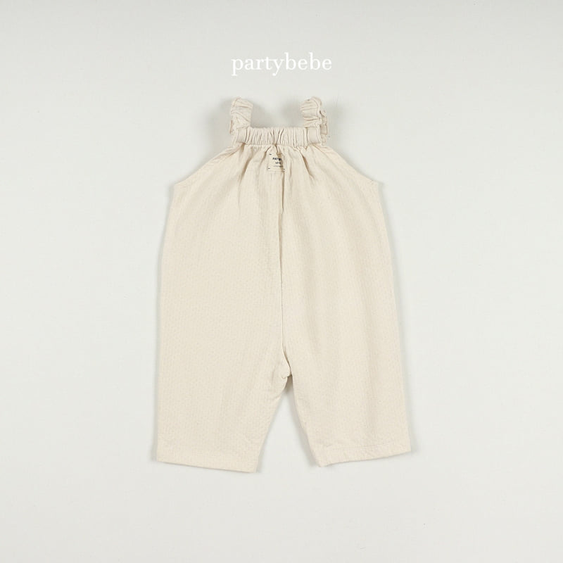 Party Kids - Korean Baby Fashion - #babyootd - Cottage Overalls - 5