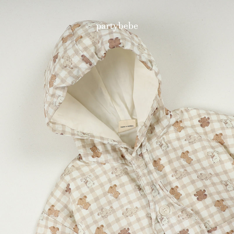 Party Kids - Korean Baby Fashion - #babyootd - Bear Jumper - 4