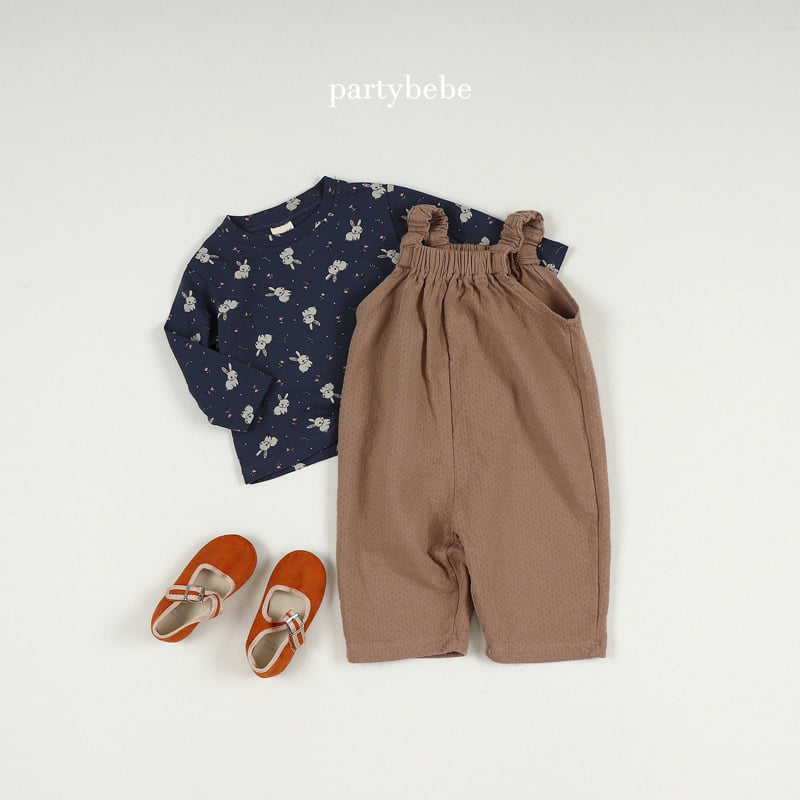 Party Kids - Korean Baby Fashion - #babyoutfit - Rabbit Tee - 12