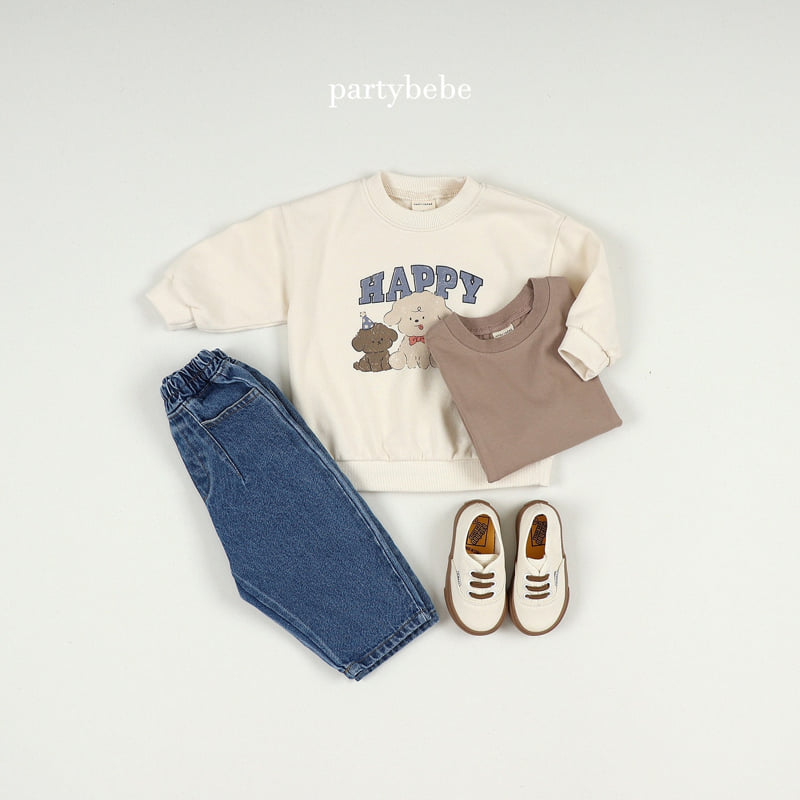 Party Kids - Korean Baby Fashion - #babyoutfit - Spring Is Here Tee - 7