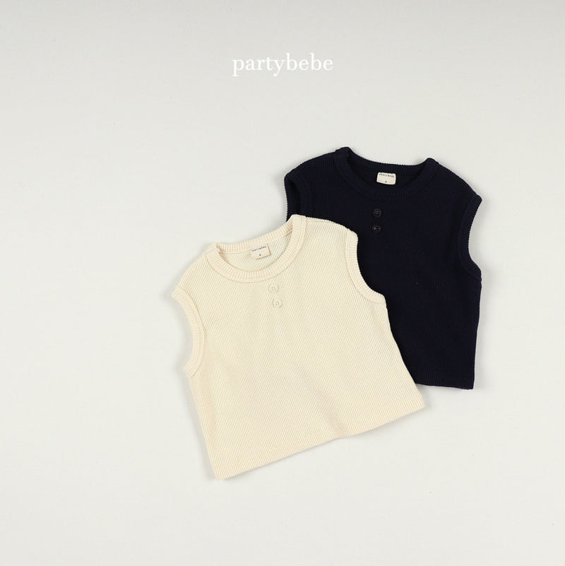 Party Kids - Korean Baby Fashion - #babyoutfit - Gelato Vest