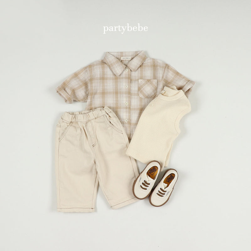 Party Kids - Korean Baby Fashion - #babyoutfit - Stitch Pants - 10