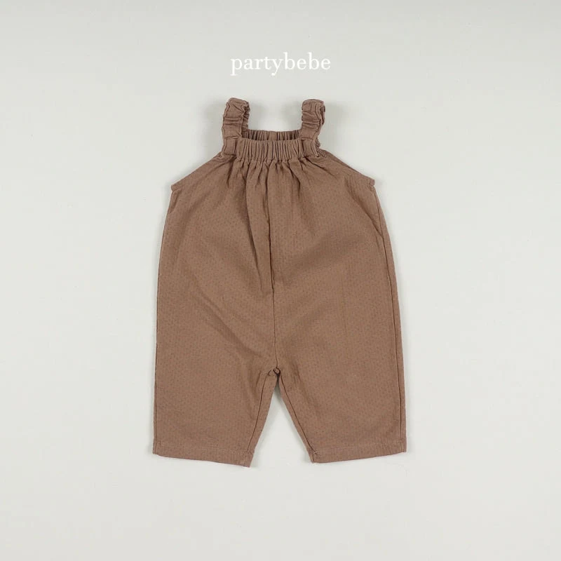 Party Kids - Korean Baby Fashion - #babyoutfit - Cottage Overalls - 7
