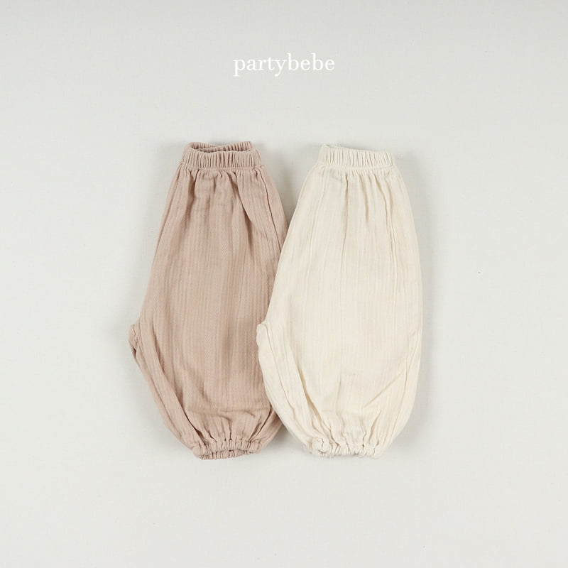 Party Kids - Korean Baby Fashion - #babyoutfit - Fuzzy Sausage Pants - 3
