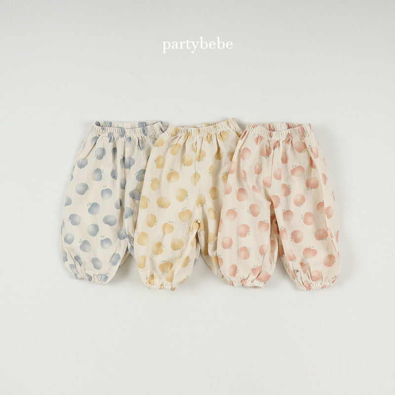 Party Kids - Korean Baby Fashion - #babyoutfit - Peach Sausage Pants