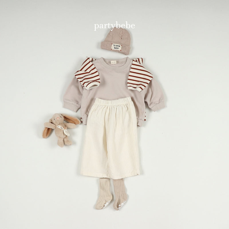 Party Kids - Korean Baby Fashion - #babywear - Soft Sweatshirt - 6