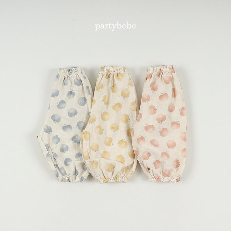 Party Kids - Korean Baby Fashion - #babywear - Peach Sausage Pants - 3