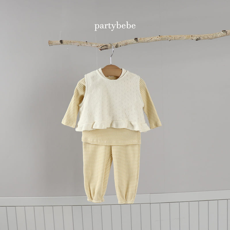 Party Kids - Korean Baby Fashion - #onlinebabyboutique - Brandy Vest - 8