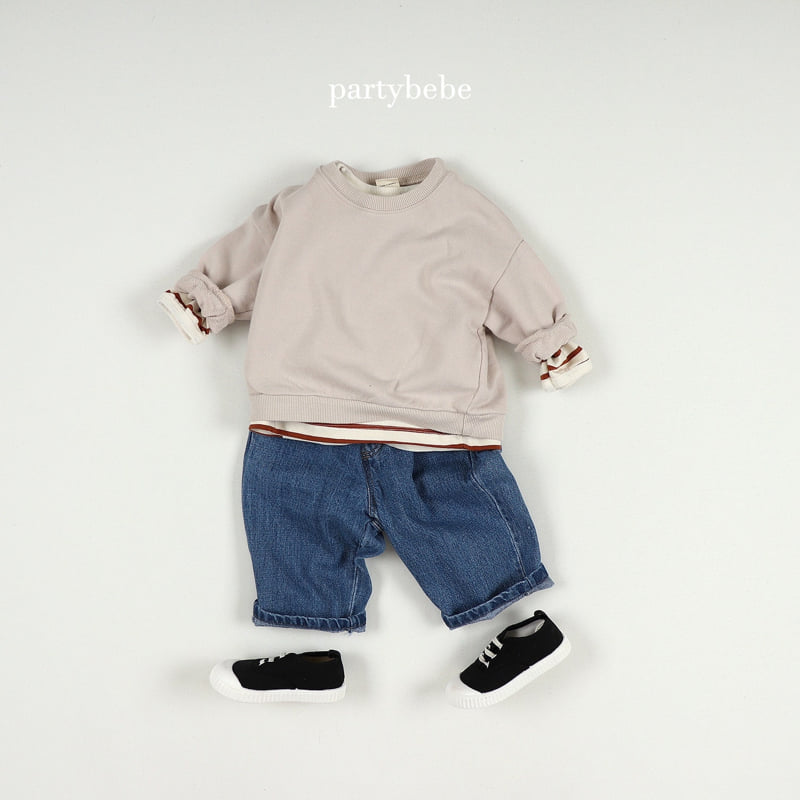 Party Kids - Korean Baby Fashion - #onlinebabyboutique - Soft Sweatshirt - 7