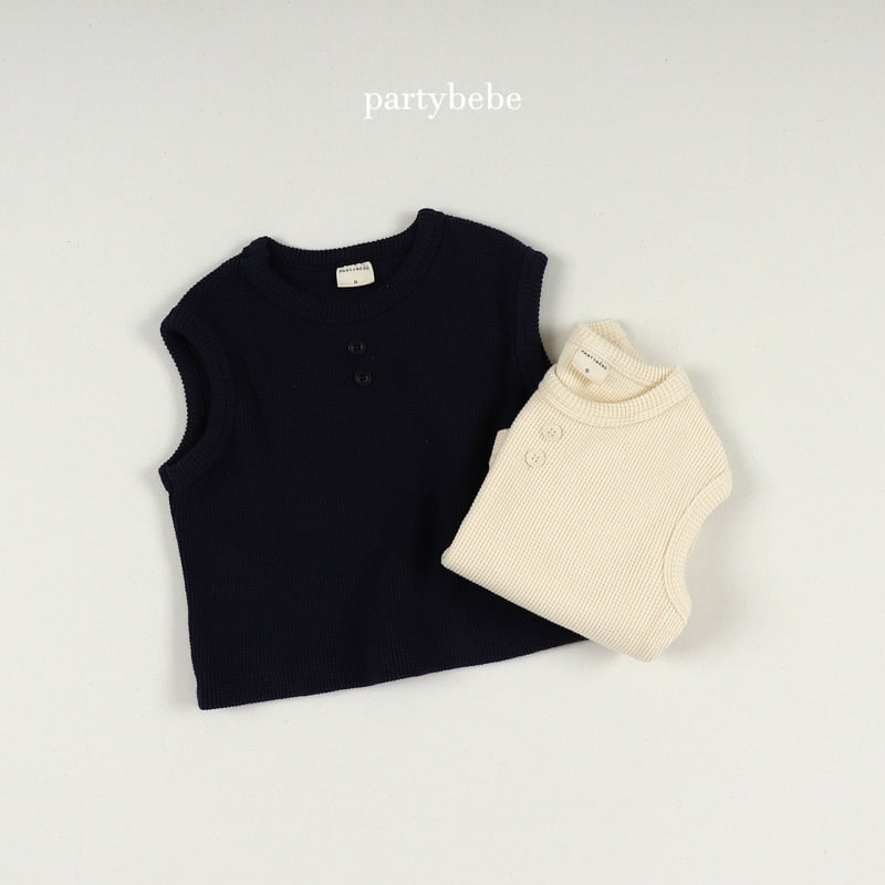 Party Kids - Korean Baby Fashion - #onlinebabyboutique - Gelato Vest - 3