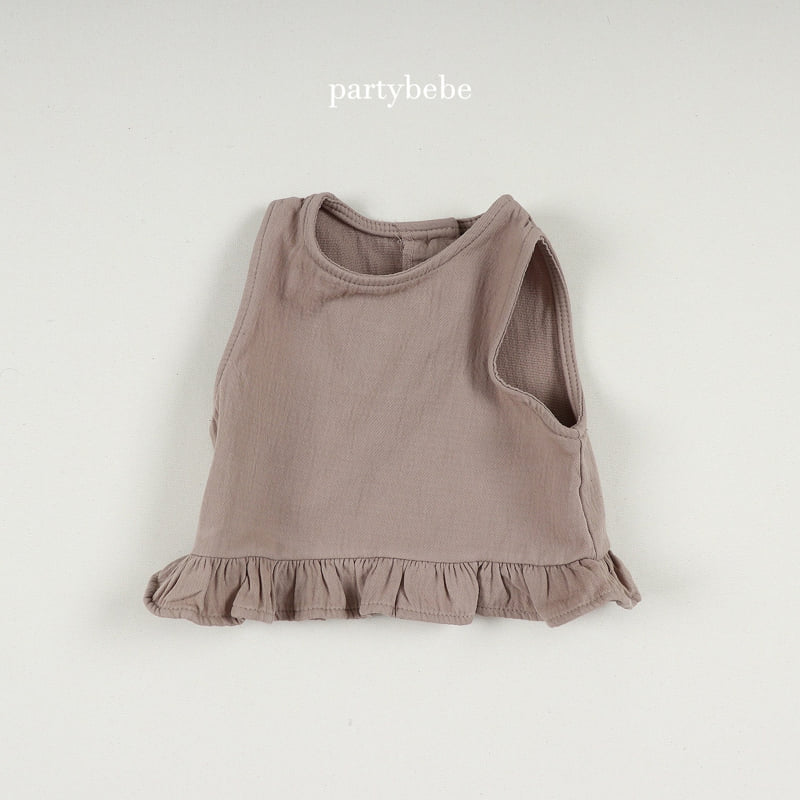 Party Kids - Korean Baby Fashion - #onlinebabyboutique - Choco Set - 3