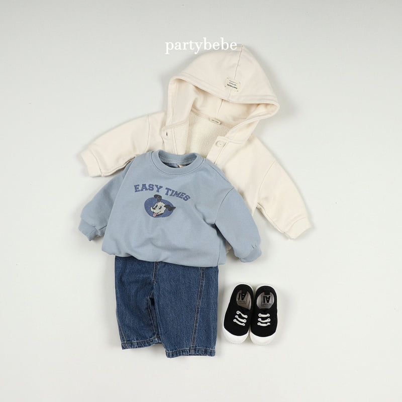 Party Kids - Korean Baby Fashion - #onlinebabyshop - Puppy Sweatshirt - 11