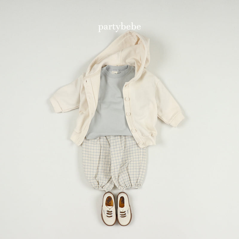 Party Kids - Korean Baby Fashion - #onlinebabyshop - Check Check Sausage Pants - 11