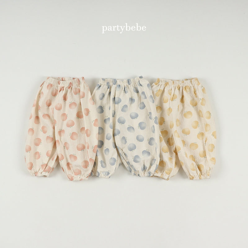 Party Kids - Korean Baby Fashion - #onlinebabyshop - Peach Sausage Pants - 5
