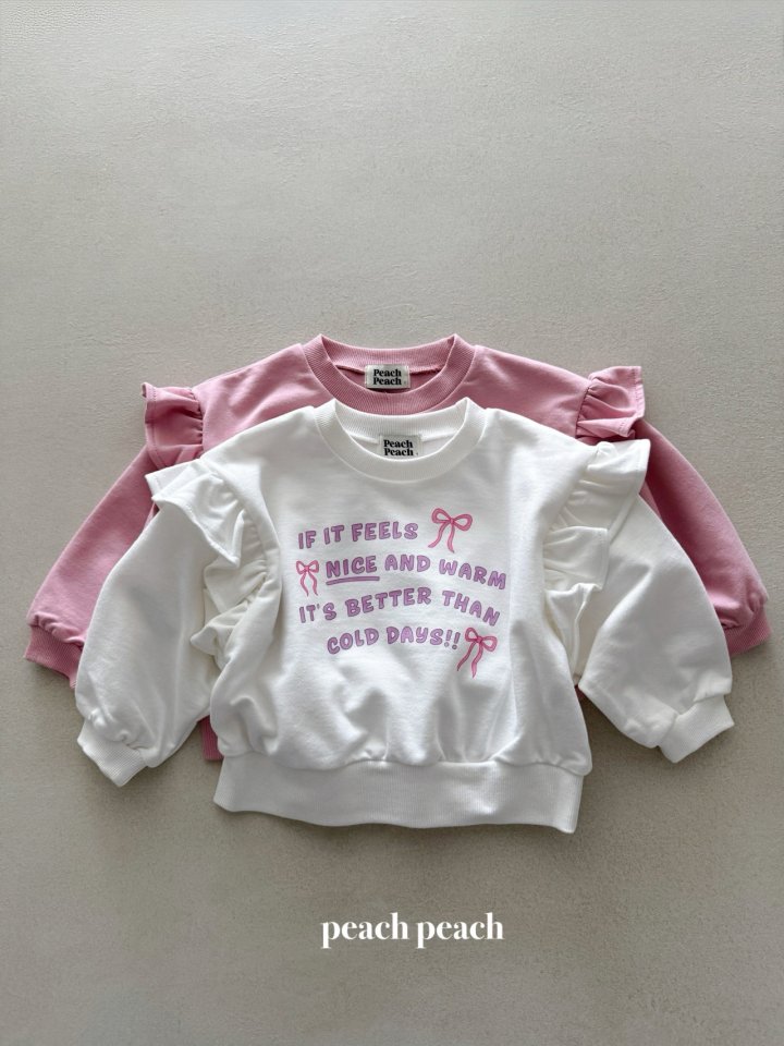 Peach Peach - Korean Baby Fashion - #babyboutique - Nana Sweatshirt