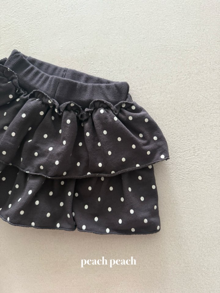 Peach Peach - Korean Baby Fashion - #babyboutiqueclothing - Coco Dot Skort - 9