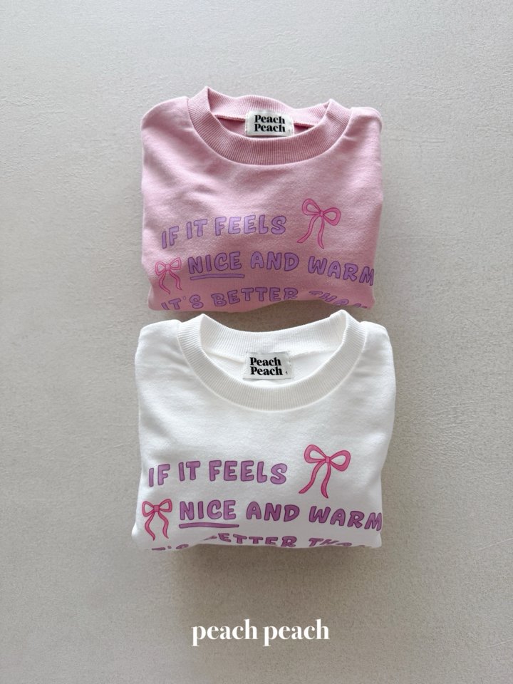Peach Peach - Korean Baby Fashion - #babyclothing - Nana Sweatshirt - 3