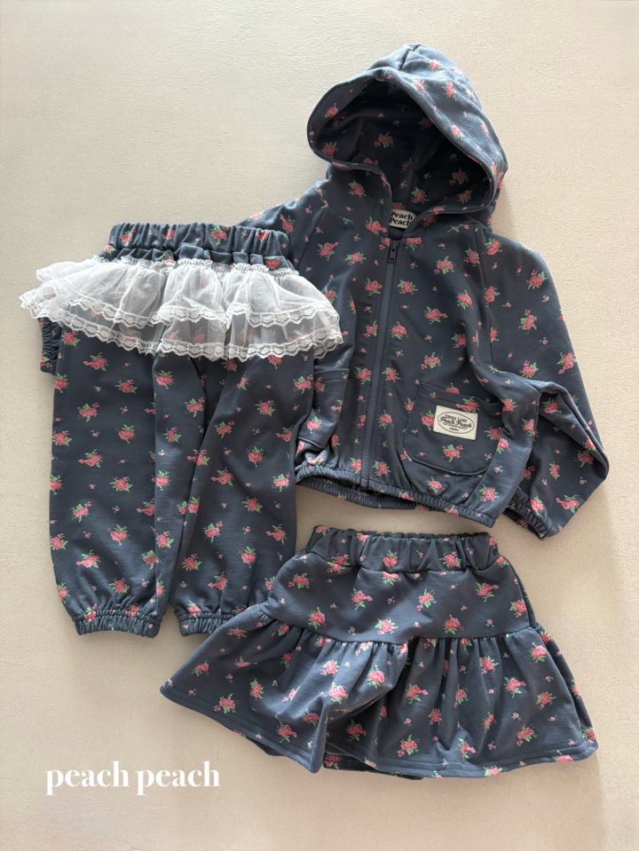 Peach Peach - Korean Baby Fashion - #babyclothing - Romi Lace Jogger Pants - 8