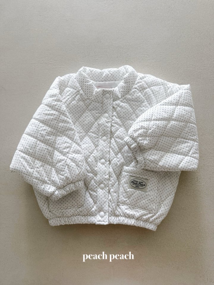 Peach Peach - Korean Baby Fashion - #babyfashion - Soda Quilted Jumper - 10