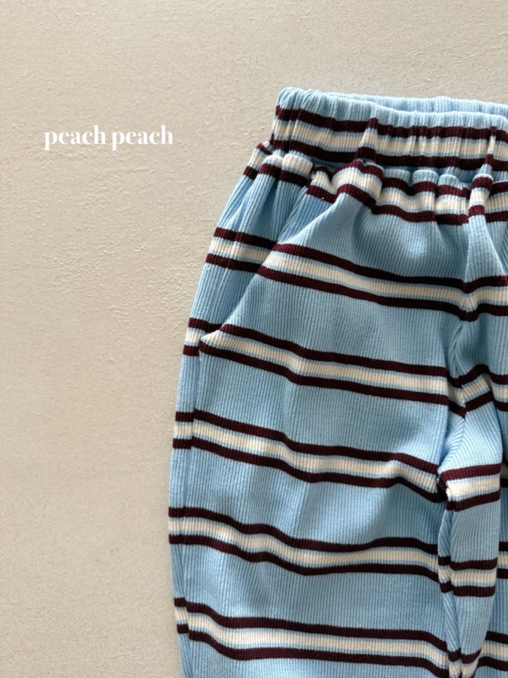 Peach Peach - Korean Baby Fashion - #babyfashion - Chocolate Latte Jogger Pants - 7