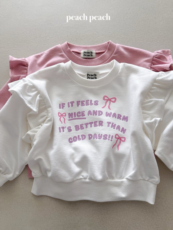 Peach Peach - Korean Baby Fashion - #babyfever - Nana Sweatshirt - 5