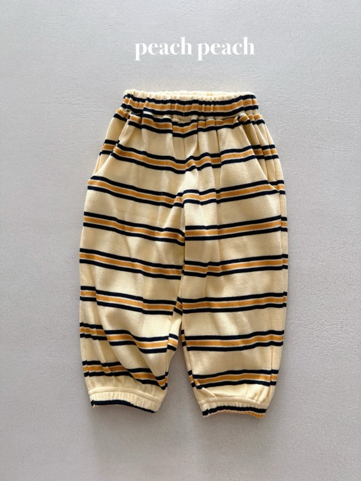 Peach Peach - Korean Baby Fashion - #babygirlfashion - Chocolate Latte Jogger Pants - 9