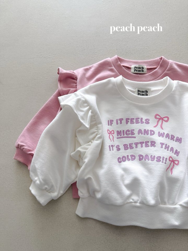 Peach Peach - Korean Baby Fashion - #babylifestyle - Nana Sweatshirt - 7