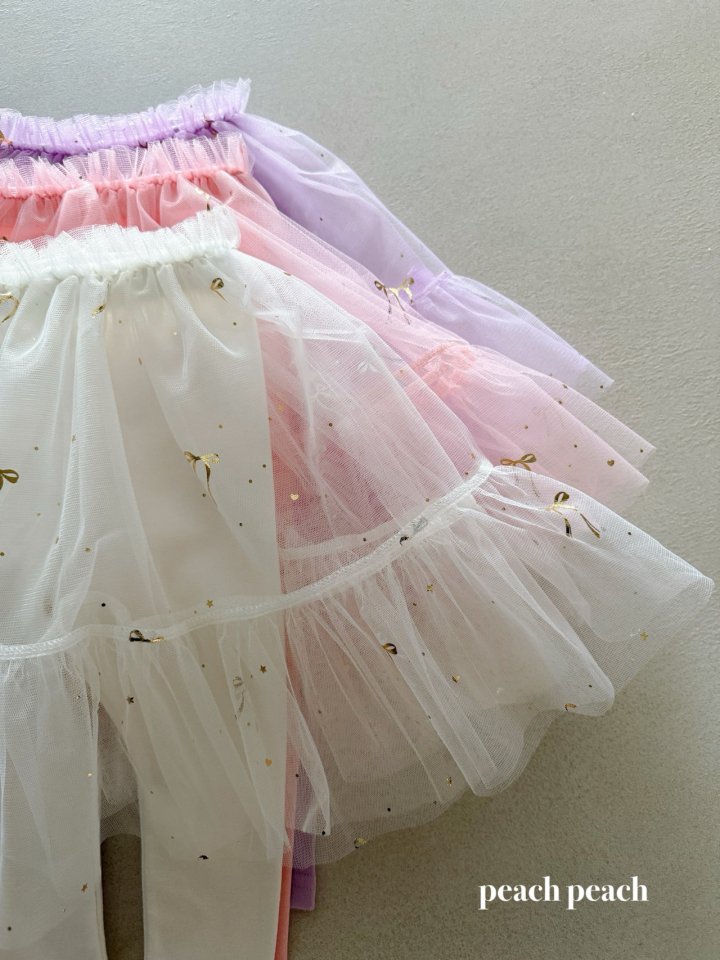 Peach Peach - Korean Baby Fashion - #babylifestyle - Sherbet Tutu Leggings - 8