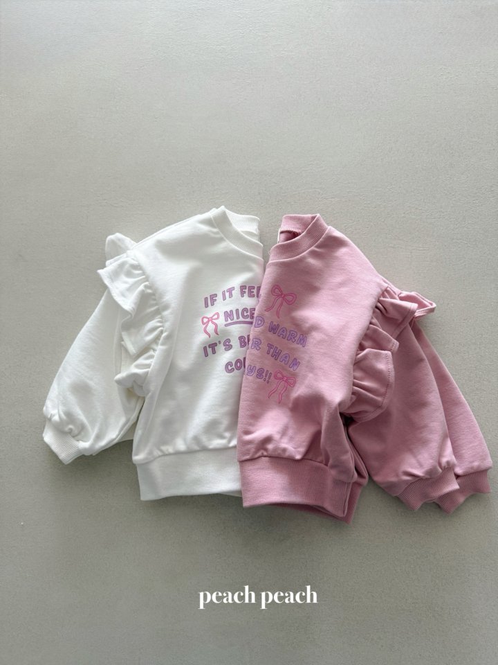 Peach Peach - Korean Baby Fashion - #babyoninstagram - Nana Sweatshirt - 8
