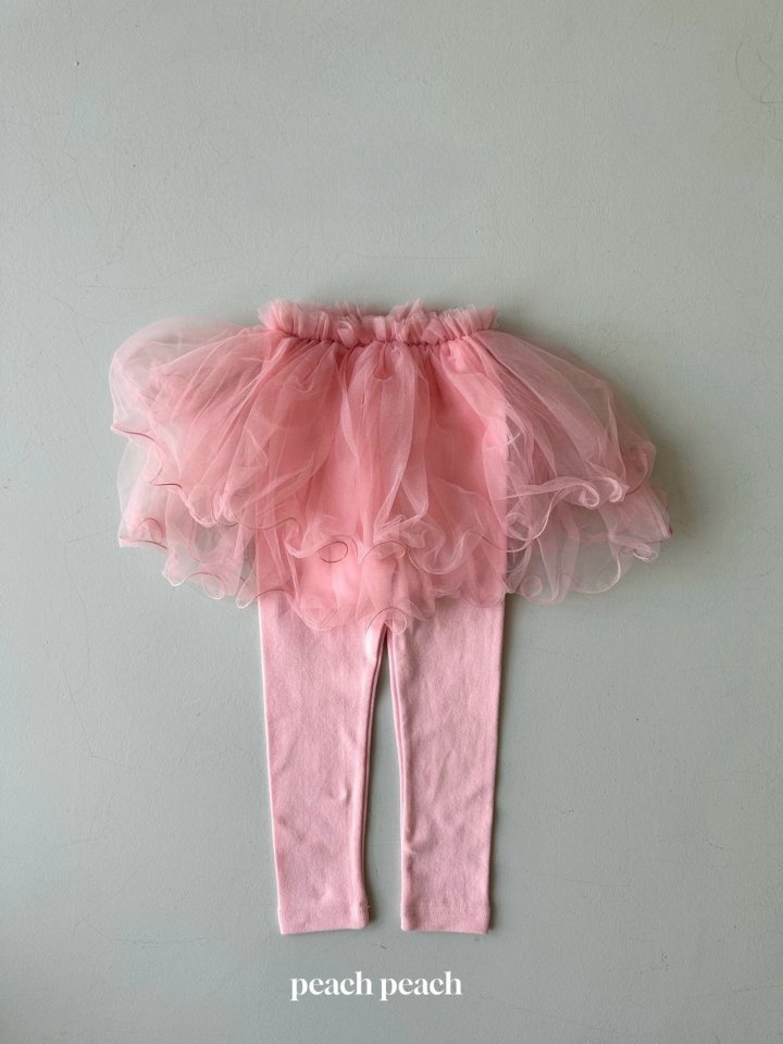 Peach Peach - Korean Baby Fashion - #babyoninstagram - Darling Tutu Leggings - 8