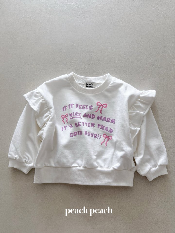 Peach Peach - Korean Baby Fashion - #babyootd - Nana Sweatshirt - 9