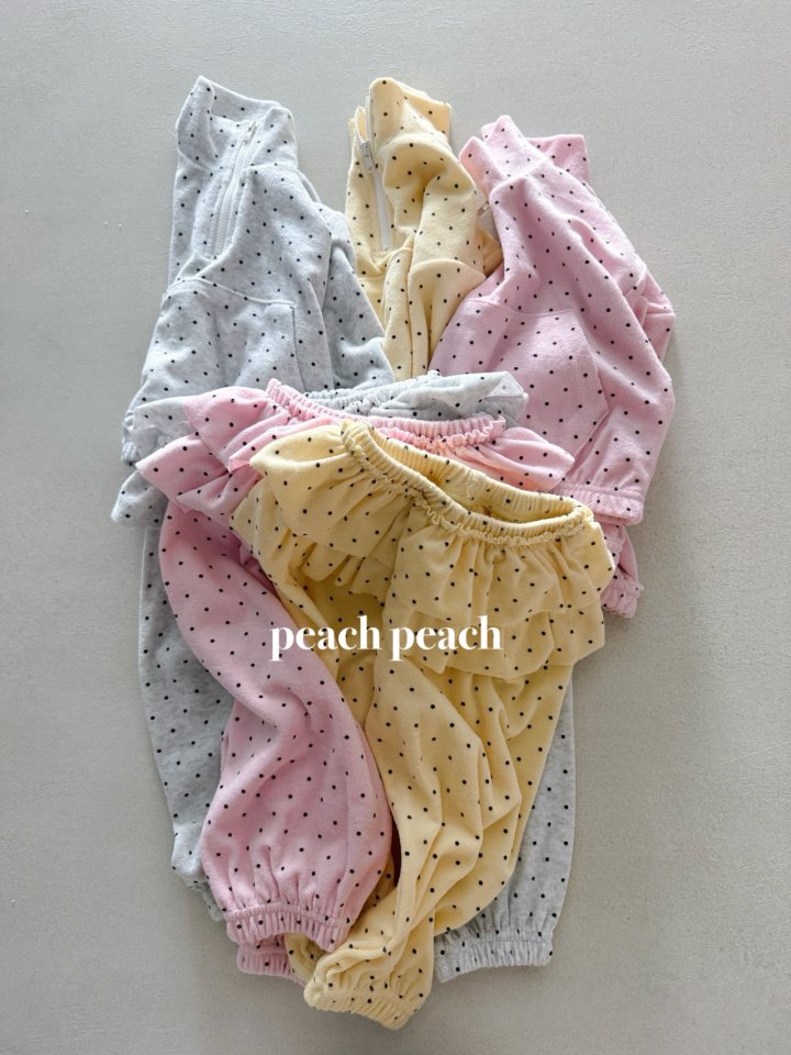 Peach Peach - Korean Baby Fashion - #babyoninstagram - Bonbon Anorak - 4