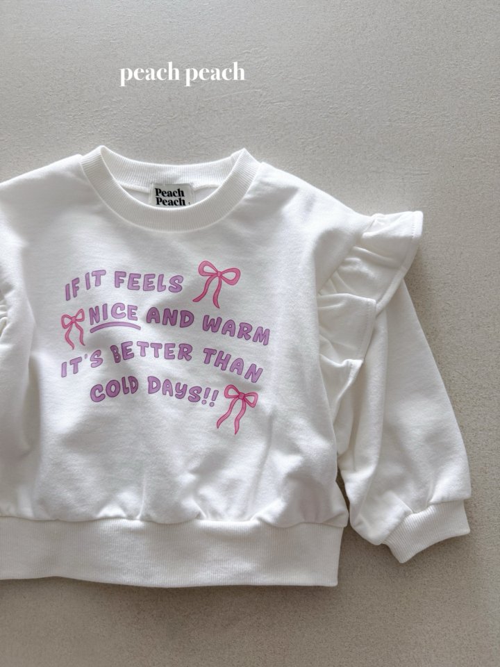 Peach Peach - Korean Baby Fashion - #babyoutfit - Nana Sweatshirt - 10