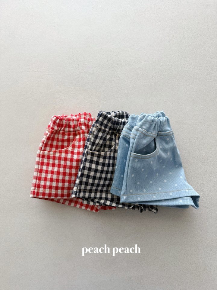 Peach Peach - Korean Baby Fashion - #babyoutfit - Picnic Pants