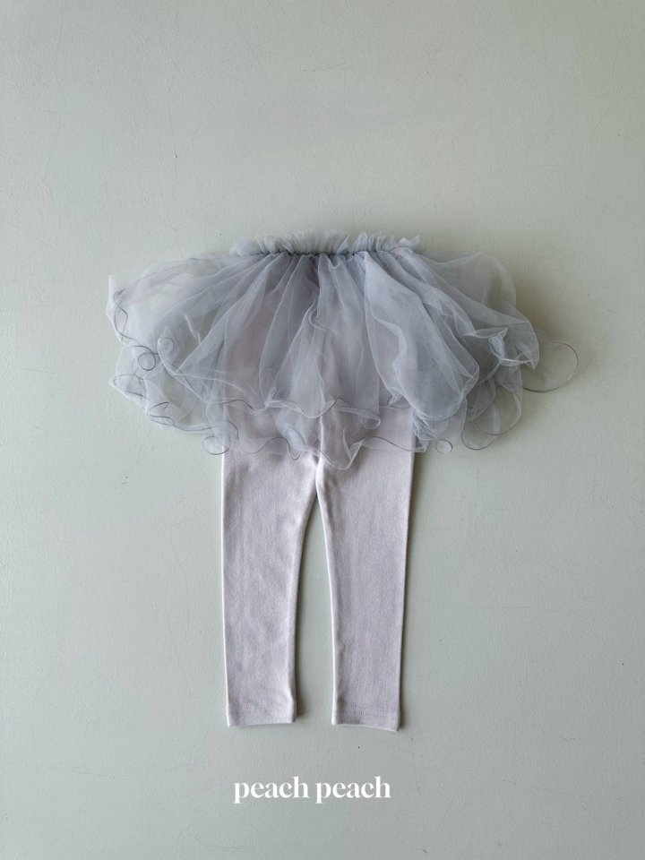 Peach Peach - Korean Baby Fashion - #babyoutfit - Darling Tutu Leggings - 10