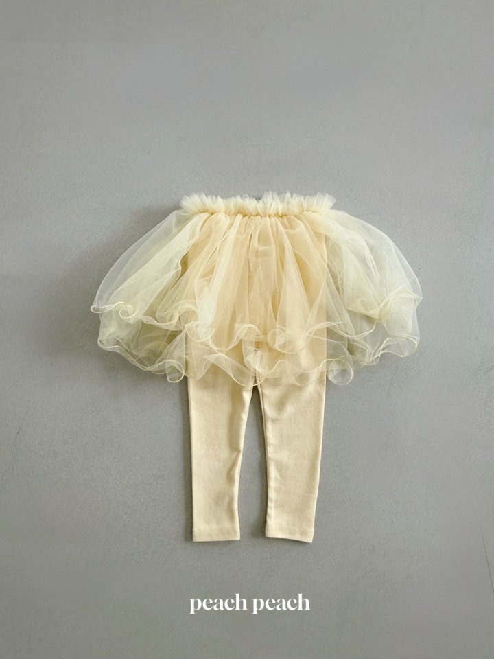 Peach Peach - Korean Baby Fashion - #babyoutfit - Darling Tutu Leggings - 11