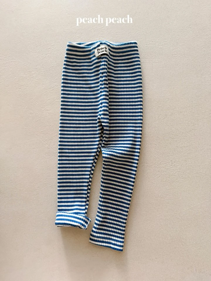 Peach Peach - Korean Baby Fashion - #babyoutfit - Soboro Leggings - 8