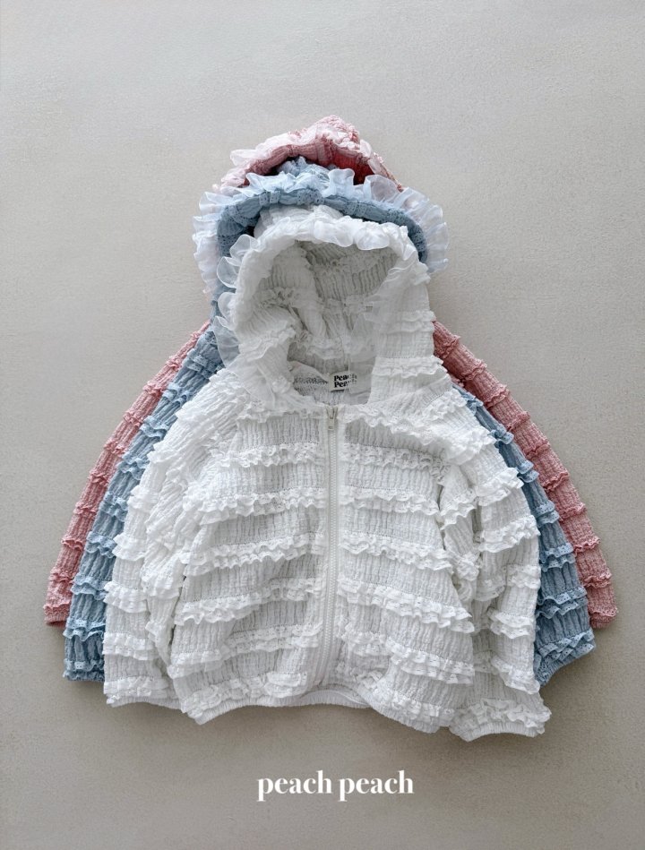 Peach Peach - Korean Baby Fashion - #babywear - Mimi Lace Zip-Up