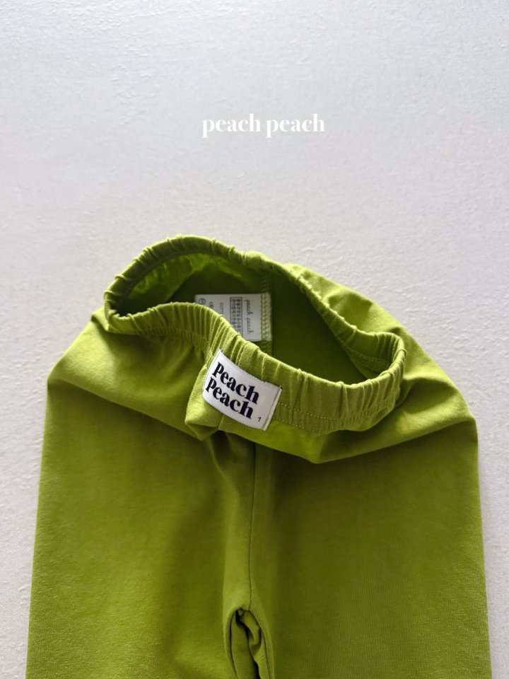 Peach Peach - Korean Baby Fashion - #onlinebabyboutique - Pom Pom Leggings - 10