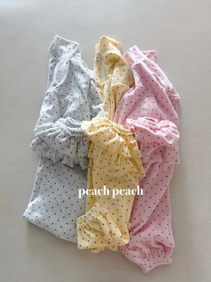 Peach Peach - Korean Baby Fashion - #onlinebabyshop - Bonbon Frill Pants - 3