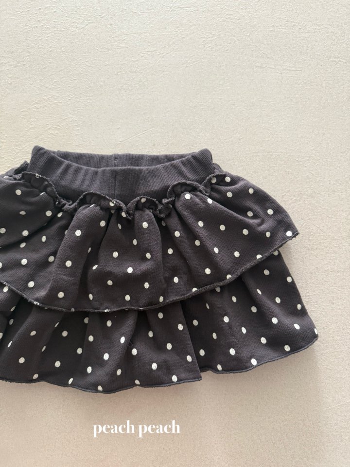 Peach Peach - Korean Baby Fashion - #smilingbaby - Coco Dot Skort - 7