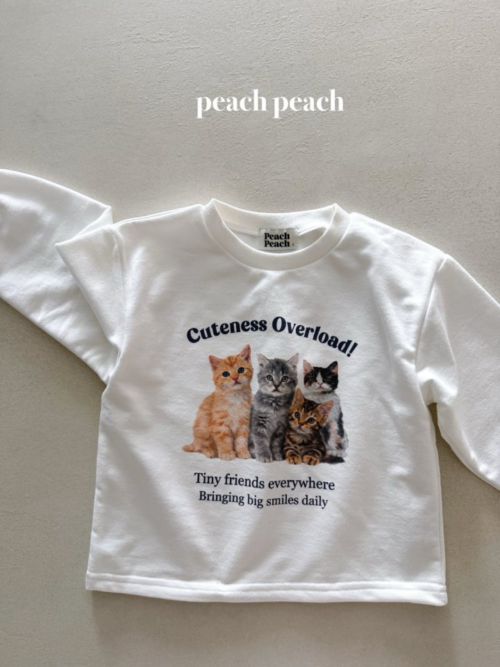 Peach Peach - Korean Women Fashion - #womensfashion - Kitty Tee (with Mom) - 10