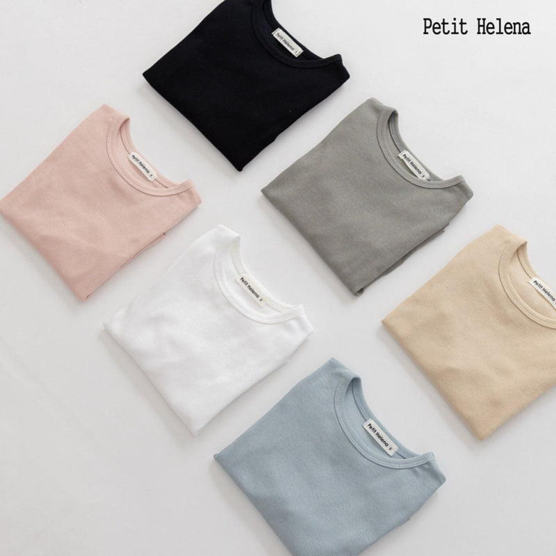 Petit Helena - Korean Children Fashion - #kidzfashiontrend - Etti Ribbed Tee - 4