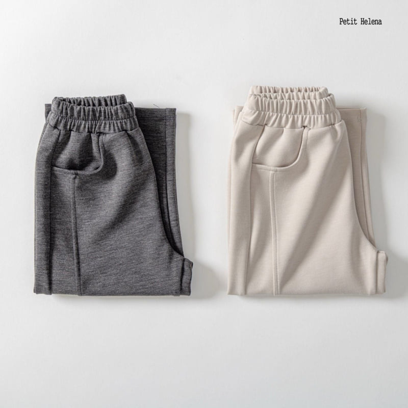 Petit Helena - Korean Children Fashion - #childofig - Seam Wide Pants - 2